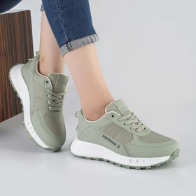 کفش و کتانی اسپرت زنانه و دخترانه مدل ریباک REEBOK رنگ یشمی