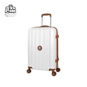 چمدان سایز بزرگ ماژرو Mazhro مدل دلمونت (سفید)