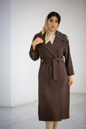 بارانی کجراه بغل چاک بلند