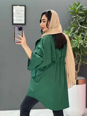 مانتو پانچ زیپ نما