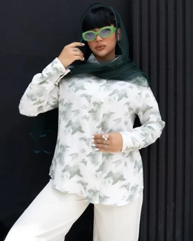 شومیز مزونی پروانه 3292