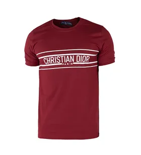 تیشرت Chiristian Dior یقه گرد مردانه ساده