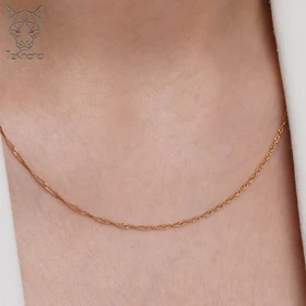 گردنبند ژوپینگ زنجیری دیسکو پیچ