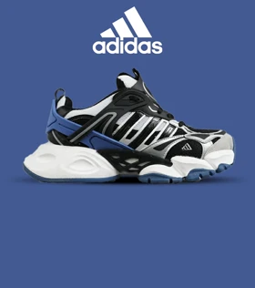 کفش کتانی مردانه و زنانه سفید مشکی آبی ADIDAS performance x9000l4 مدل 7355