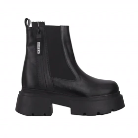 نیم بوت مدل موناکو مشکی کد 2206