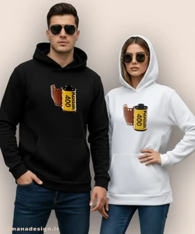 هودی مردانه و زنانه نوستالژی طرح فیلم نگاتیو