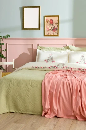 سرویس روتختی دو نفره Karaca Home مدل Oriela Summer Set - چندرنگ