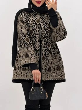 3842-کت سوزن دوزی ماه دخت