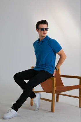 تیشرت یقه پولو مردانه hlt-jeans hlt-jeans