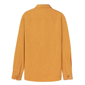 زیگ پیراهن آستین بلند mustard blend shirt-7059