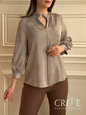 شومیز تک پیله گل مخفی