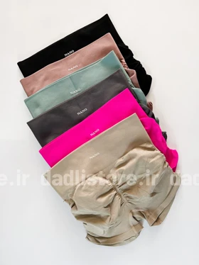 شورتک ورزشی سیملس پشت و بغل چروک