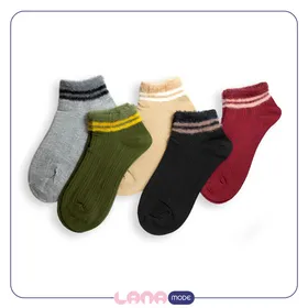 جوراب مچی کبریتی لب خز در 5 رنگ