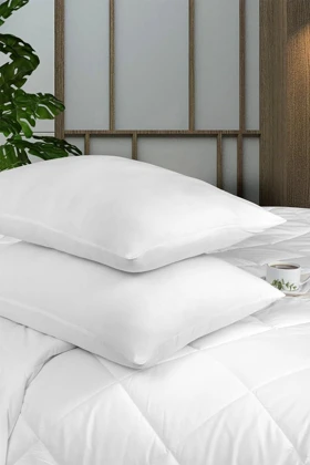 بالش 2 عددی Pierre Cardin مدل Soft میکروفایبر - سفید