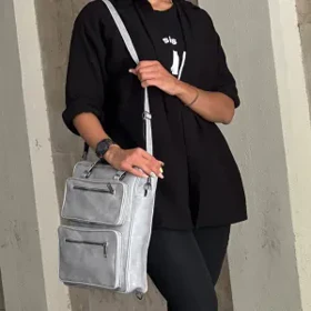 کیف دستی چرمی فوروارد مدل FORWARD - FCLT300332 قابل تبدیل به کوله