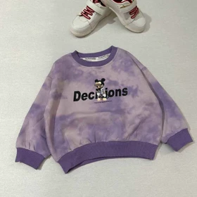 بلوز بچه گانه طرح میکی ابرو بادی یاسی اورجینال