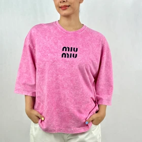تیشرت سنگشور زنانه MIU MIU اچ اند اچ