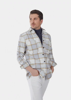 پیراهن چهارخانه Wool
