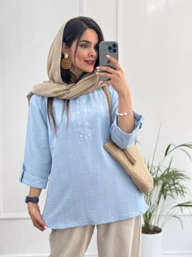 مانتو شومیزی ساندی
