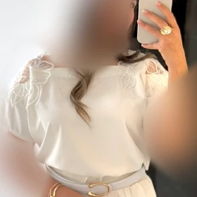 تاپ مجلسی زنانه مدل گلی