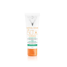 معرفی ضد آفتاب رنگی ماتکننده ویشی Capital Soleil Mattifying 3-in-1 SPF50