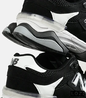 کفش کتانی مردانه و زنانه مشکی سفید NEW BALANCE 9060