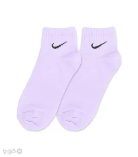 جوراب مچی کش انگلیسی طرح Nike طیف بنفش