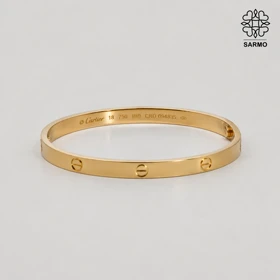 بنگل کارتیر استیل طلایی کد 509428023-28