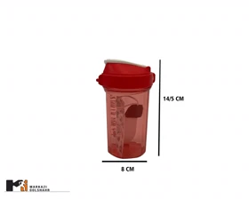 قمقمه450میل کد27مشکی (قرمز)