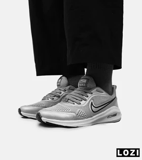 کفش کتانی بزرگ پا طوسی نایک NIKE PEGASUS V10