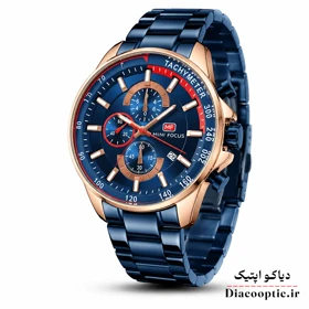 ساعت مچی مردانه اورجینال موتور ژاپنی برند مینی فوکوس سه موتور مدل Mf0218G.01