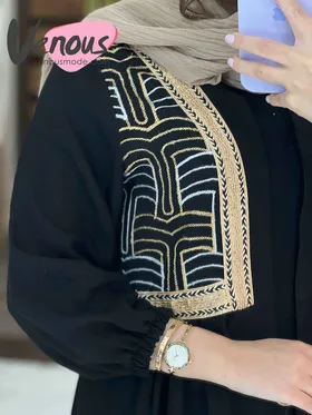 مانتو عروسکی بالا خامه دوزی