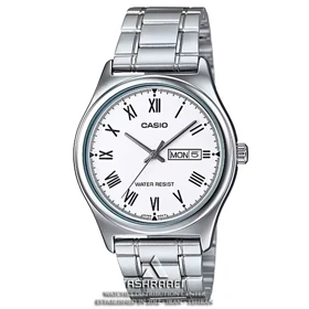 ساعت کاسیو نقره‌ای Casio MTP-V006D-7B