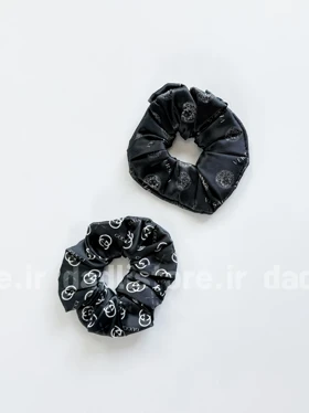 کش مو اسکرانچی ساتن طرح برند