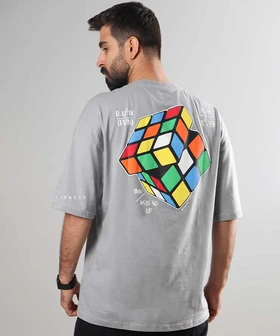 تیشرت لش طرح مربع روبیک 1166