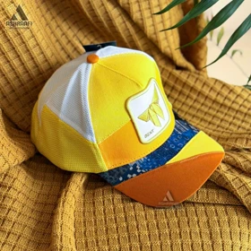 کلاه گورین طرح دار Trucker Cap HA136