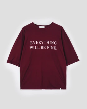 تیشرت باکسی everything | هیبا
