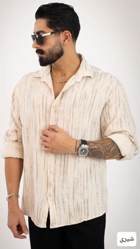 پیراهن وارداتی مردانه شاندیز_کد4635