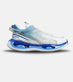 کفش کتانی مردانه آبی سفید ADIDAS Customize Run