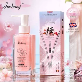 فوم شستشوی صورت آمینو اسید و شکوفه گیلاس جیشانگ 150 گرم Jieshang Amino Acid Polypeptide Cherry Blossom Facial Cleanser