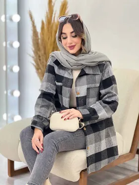 شکت چهارخونه دو جیب سوفیا