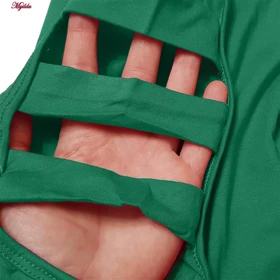 ست تیشرت آستین بلند و شلوارک ورزشی زنانه مدل ریلی رنگ سبز کد 5226-696p