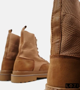 بوت ساق‌دار مردانه قهوه ای Timberland