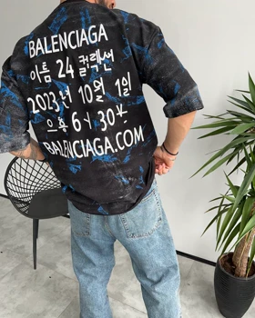 تیشرت کاستوم BALENCIAGA رنگ مشکی