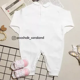 سرهمی نوزاد دخترانه طرح قلب رنگی