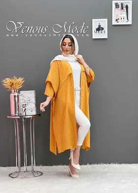 مانتو بلند ژیله دار