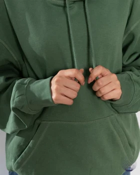 هودی سبز یونی سکس H&M راحت و اسپرت
