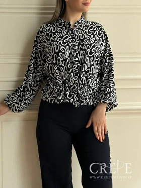 شومیز کیمونو جلو دکمه