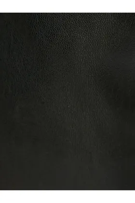 شلوار چرمی کارگو کمر معمولی بدون جیب 4WAL40045IW