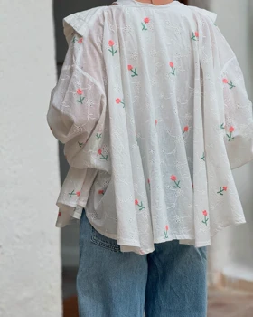 شومیز عروسکی گلدوزی